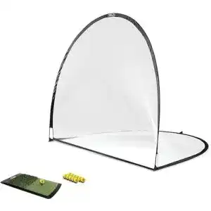 Golf-Abschlagnetz SKLZ Unisex-Adult Home Golf Driving Range Kit