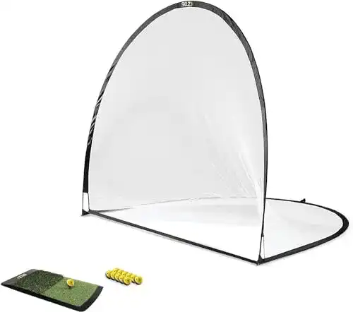 Golf-Abschlagnetz SKLZ Unisex-Adult Home Golf Driving Range Kit