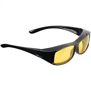 Nachtsichtbrille PEARL Autofahrerbrille: Überzieh- Night Vision Pro