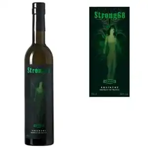 Absinth ALANDIA Strong68 | Mit Wermut/Thujon | 68% | (1x 0.5 l)