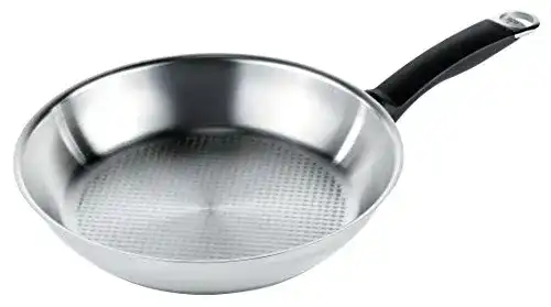 Edelstahlpfanne KUHN RIKON Silver Star, mit Wabenboden, 26 cm