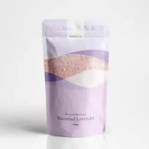 Basenbad amaiva Naturprodukte Lavendel 1.200g basisch