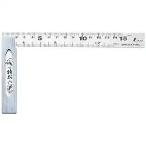 Schreinerwinkel Unbekannt Shinwa Sokutei Japanisch 15cm