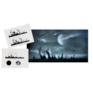 Airbrush-Schablonen UMR-Design AS-009 M Airbrush-Schablone