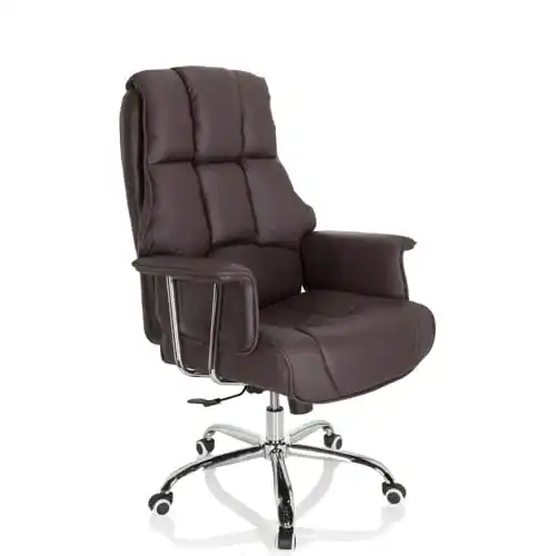 Bürostuhl Echtleder hjh OFFICE 706815 XXL Chefsessel Commander