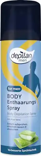 Enthaarungsmittel Depilan For Men Body Enthaarungsspray 200ml