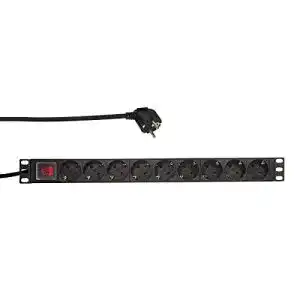 19-Zoll-Steckdosenleiste LogiLink Professional PDU9C02 Hochwertig