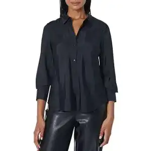 Seidenbluse Rebecca Taylor Damen Bluse, schwarz, 36