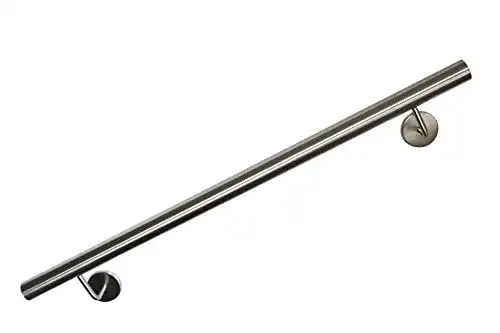 Handlauf Stahligator Edelstahl V2A 42,4mm 240K geschliffen