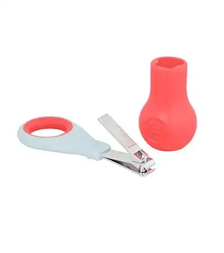 Baby-Nagelknipser Bébé Confort Nagelknipser für Babys, mit Basis