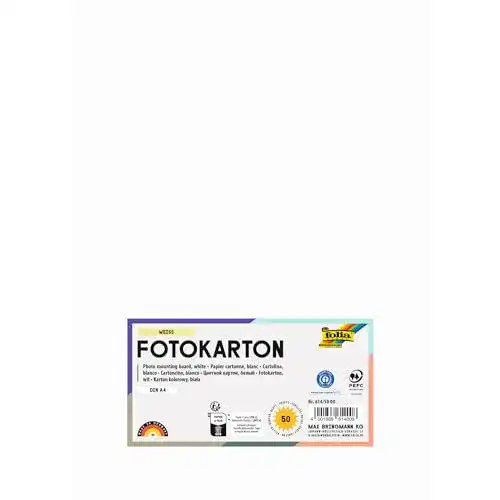 Tonkarton Bringmann folia 614/50 00, DIN A4, 300 g/qm, 50 Blatt
