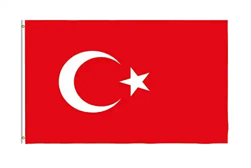Türkei-Flagge Star Cluster 90 x 150 cm Türkische Flagge
