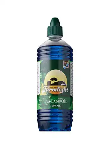 Lampenöl Farmlight Bio Paraffinöl Paraffin 1Liter blau Farmlight
