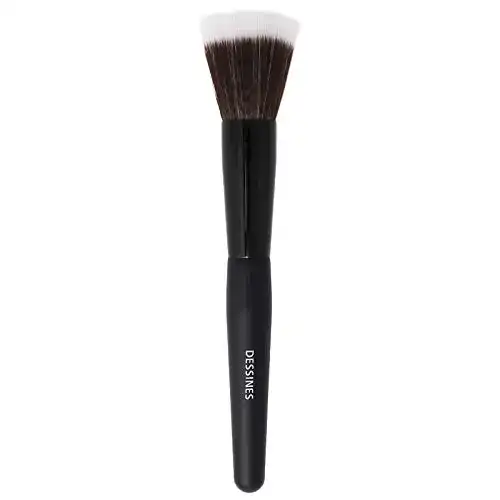 Rougepinsel Dessines MakeUp Pinsel, Naturholzgriff, Duo Fibre