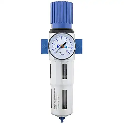 Wasserabscheider Druckluft RQS Druckminderer, 1/4″ 1/2″ 3/4″