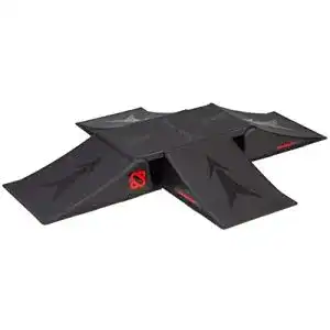 Skater-Rampe Nijdam Ramp Set 4+1, 2-Way Crossing, Black