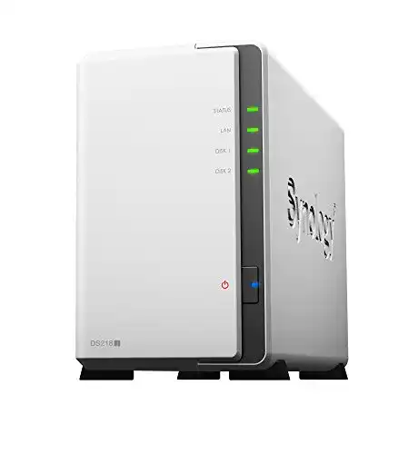 Externe Festplatte (12TB) Synology DS218J/12TB-RED 12TB