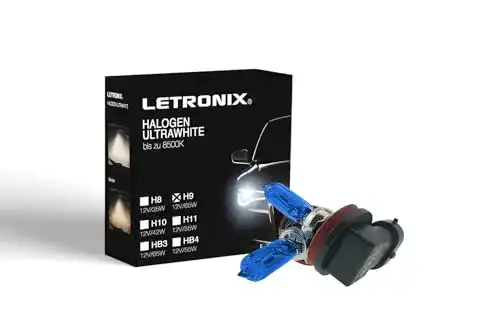 Die beste H9-Birne LETRONIX Halogen Auto Lampen H9 2026 Test Bestseller H9-Birne LETRONIX Halogen Auto Lampen H9