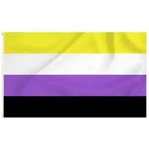 Non-Binary-Flagge Storm&Lighthouse Flaggen LGBTQ+, 152 x 91