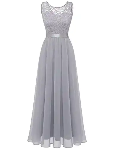 Cocktailkleid Berylove Damen Abendkleider Abschlusskleid Lang