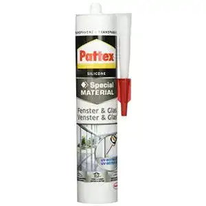 Silikon transparent Pattex, Fenster und Glas, PFGFT