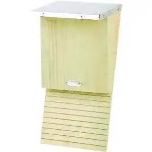 Fledermauskasten Esschert Design mit Dach, naturfarben