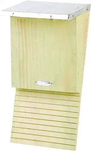 Fledermauskasten Esschert Design mit Dach, naturfarben