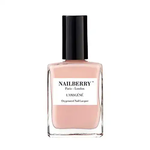 Veganer-Nagellack Nailberry A touch of powder, beige pink, 15 ml
