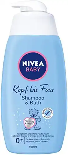 Kinder-Shampoo NIVEA BABY Kopf bis Fuß Shampoo & Bad 500 ml