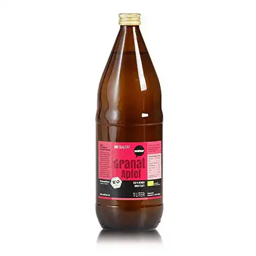 Granatapfelsaft Wohltuer 6 x 1l Bio | 100% Granatapfel Direktsaft