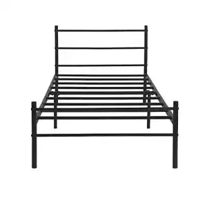 Metallbett DORAFAIR Einzelbett Jugendbett Bettrahmen 90x190cm