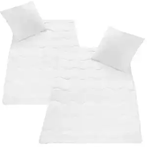 Bettdecke-und-Kissen-Set DILUMA Bettdeckenset Smart 4-teilig