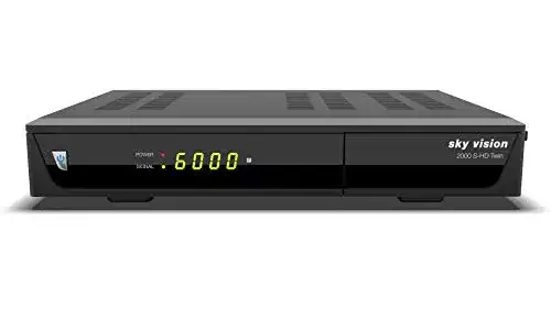 Twin-SAT-Receiver Sky Vision 2000 HD Digitaler Satelliten Receiver