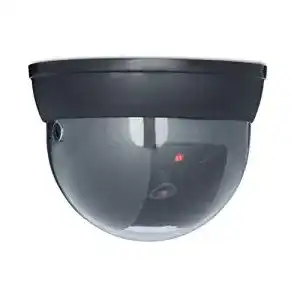 Kamera-Attrappe Relaxdays Dummy Kamera Dome mit LED-Licht