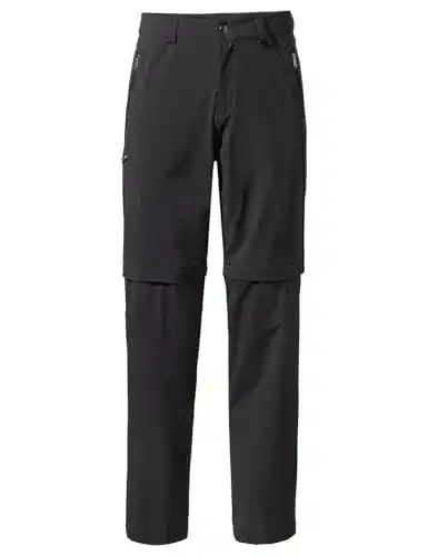 Wanderhosen VAUDE Herren Farley Stretch T-Zip Hose II, Schwarz