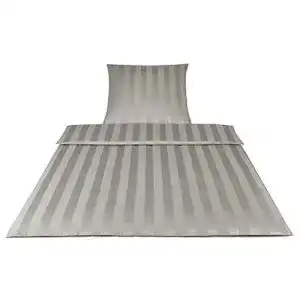 Mako-Satin-Bettwäsche elegante Noblesse 2245, Silber