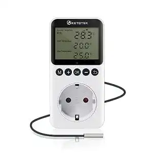 Thermostat Steckdose KETOTEK Digital Timer Tag Nacht
