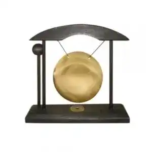 Gong Yogi Yogini Ping klein schwarz und gold
