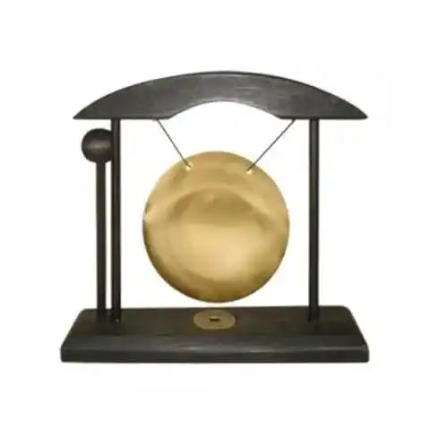 Gong Yogi Yogini Ping klein schwarz und gold