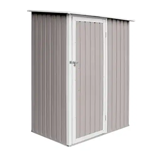 Gartenschrank HATTORO P80 Metall, 130 cm x 80cm x 186 cm