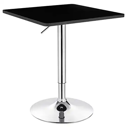 Stehtisch WOLTU Bartisch Bistrotisch, Partytisch mit Trompetenfuß
