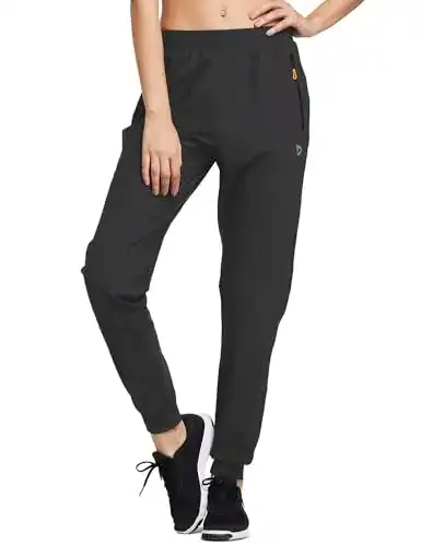 Jogginghose Damen BALEAF Damen Jogginghose Leicht Sporthose lang