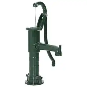 Schwengelpumpe vidaXL Gusseisen Grün Handpumpe