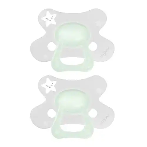 Kirschform-Schnuller Difrax Leuchtender Schnuller 12+ Monate