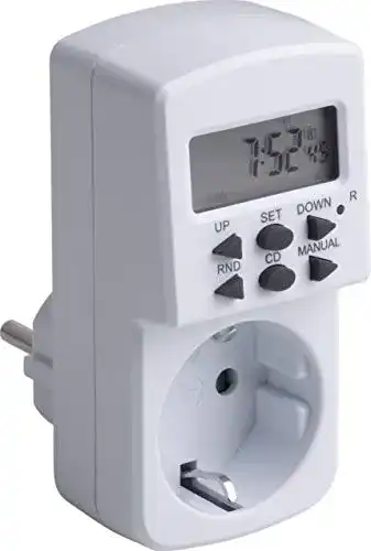 Digitale Zeitschaltuhr Meister Zeitschaltuhr digital, 1800 W