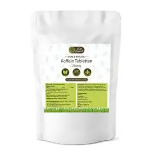 Koffeintabletten FRESH ORGANICS PURE & NATURAL, 1000 Stk