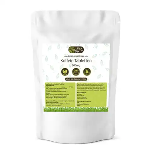 Die beste Koffeintabletten FRESH ORGANICS PURE & NATURAL, 1000 Stk 2026 Test Bestseller Koffeintabletten FRESH ORGANICS PURE & NATURAL, 1000 Stk