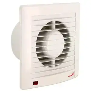 Badlüfter Wallair 100 mm W-Style, Wand-und Deckenluefter 230V