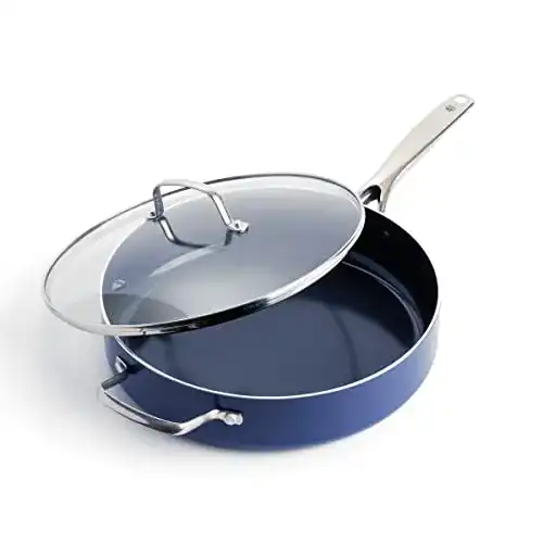 Pfanne mit Deckel Blue Diamond Servierpfanne Induktion 28 cm