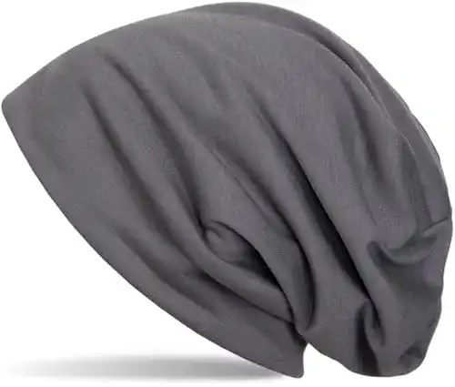 Hut Herren styleBREAKER Klassische Slouch Beanie Mütze, leicht